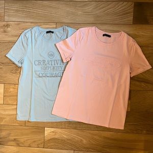 NWOT Mohito - pastel pink women’s tee (XS)
